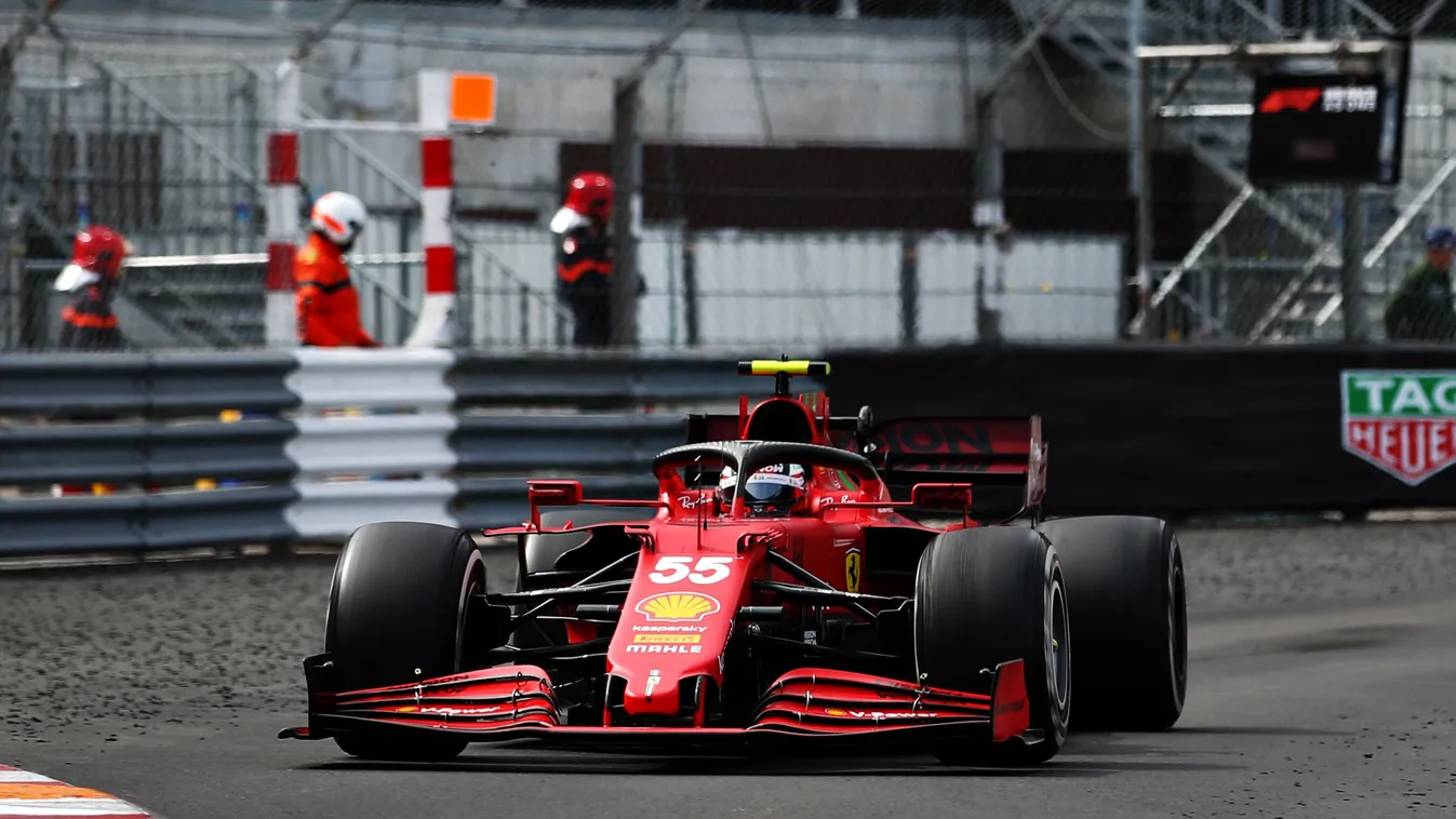 Forma-1, Carlos Sainz, Ferrari, Monacói Nagydíj 2021, futam 