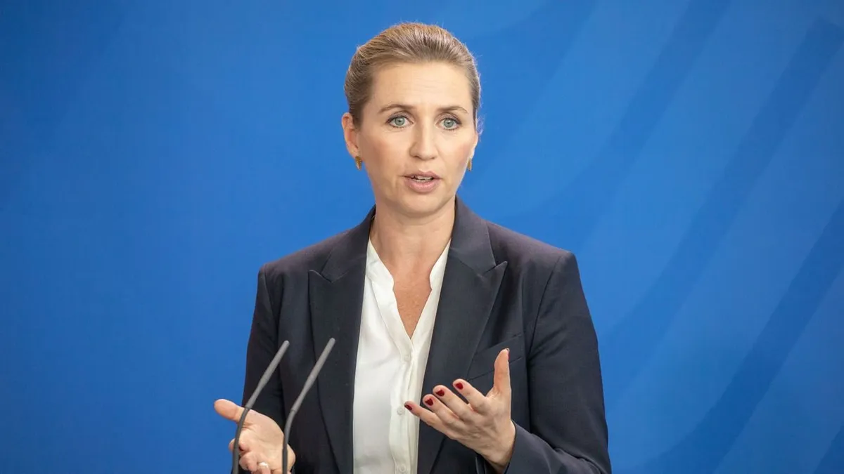 Az utcán támadtak rá a dán miniszterelnökre