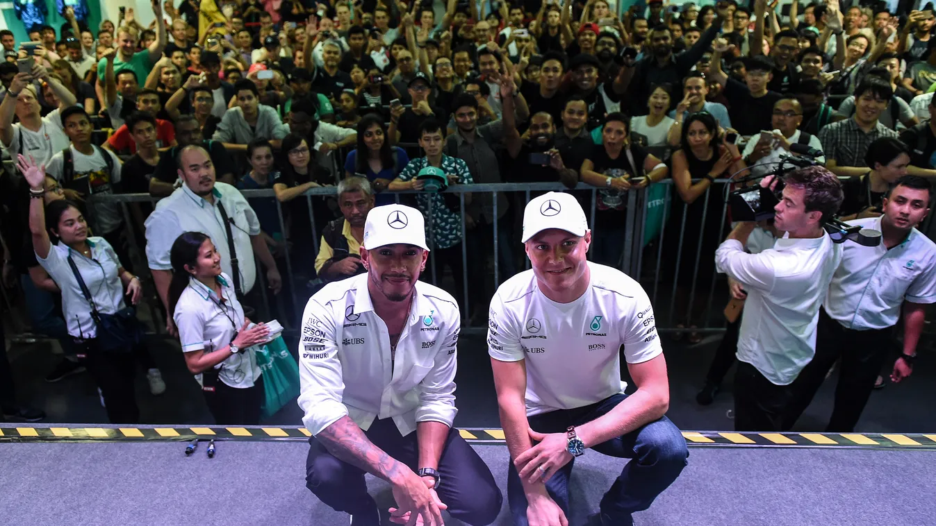 Forma-1, Lewis Hamilton, Valtteri Bottas, Mercedes AMG Petronas, Malajziai Nagydíj 