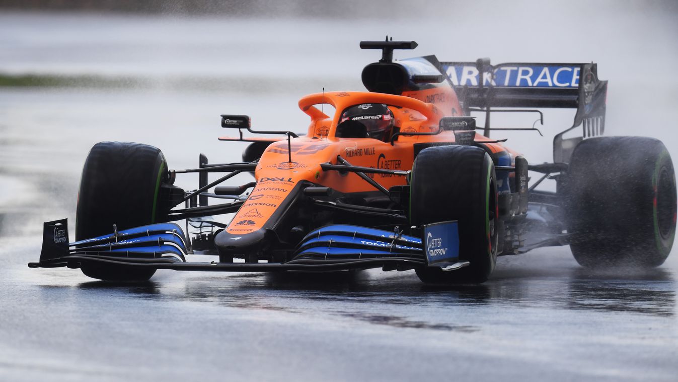 Forma-1 Carlos Sainz, McLaren, Török Nagydíj 2020, szombat 