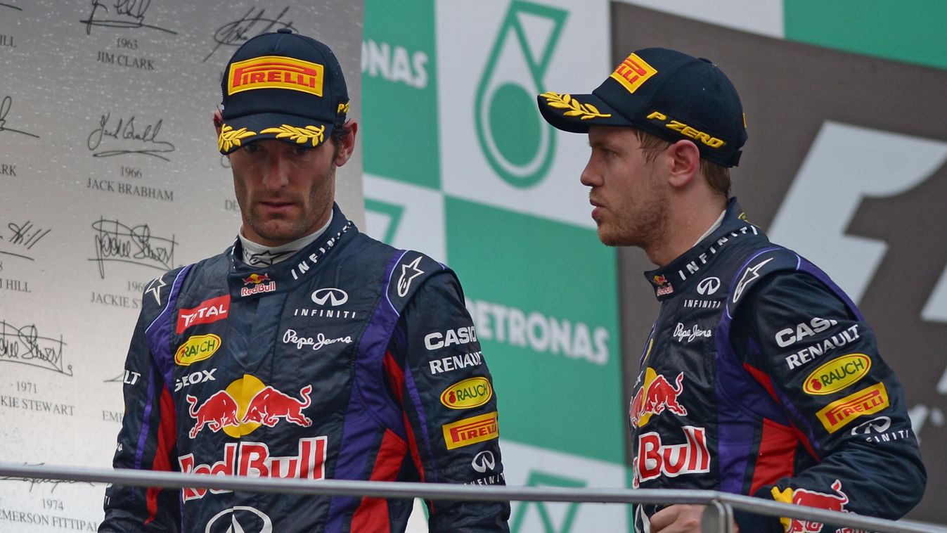 Forma-1, Mark Webber, Sebastian Vettel, Red Bull Racing, Malajziai Nagydíj 2013 