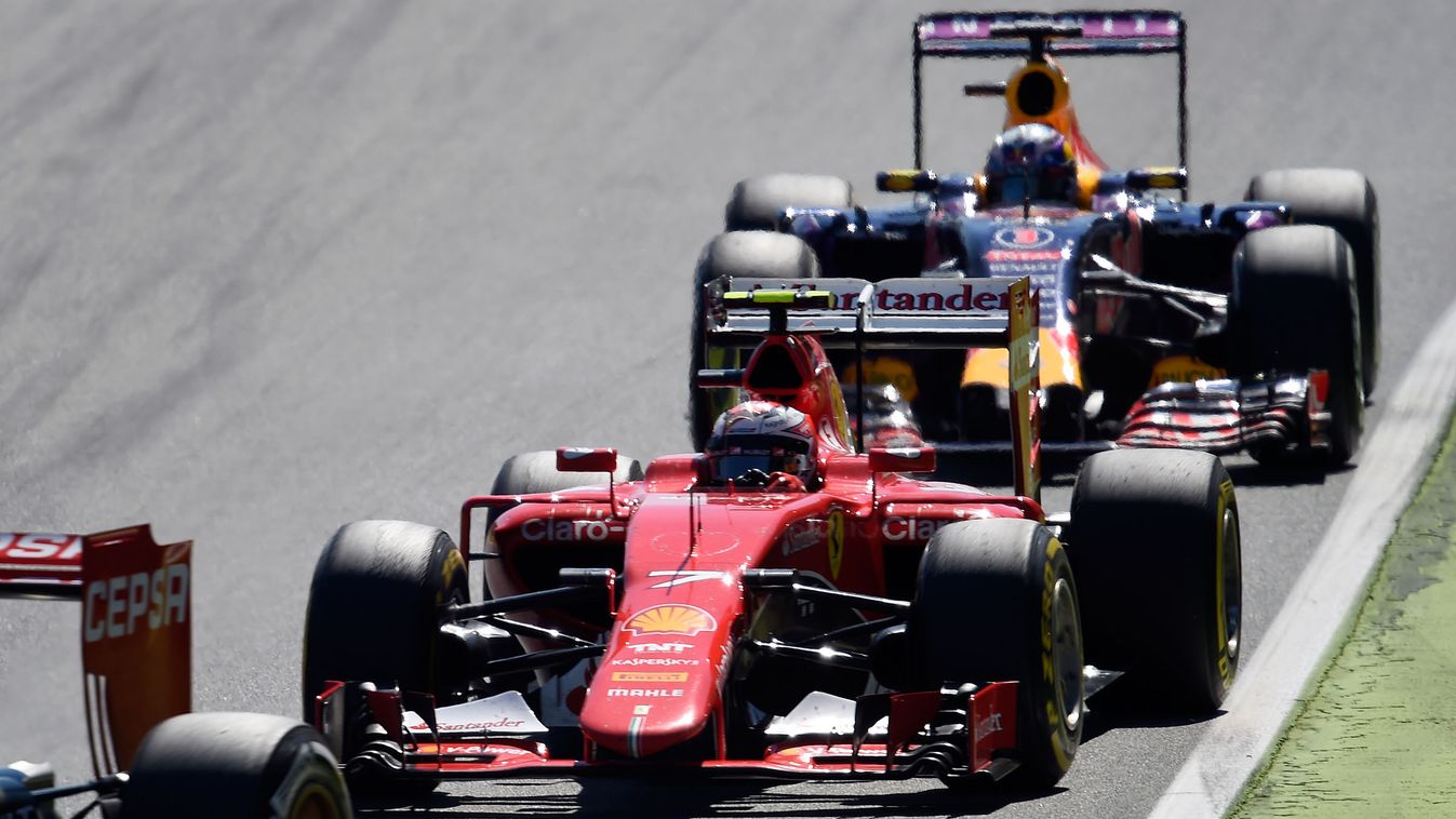 Forma-1, Kimi Räikkönen, Daniel Ricciardo, Ferrari, Red Bull, Olasz Nagydíj 