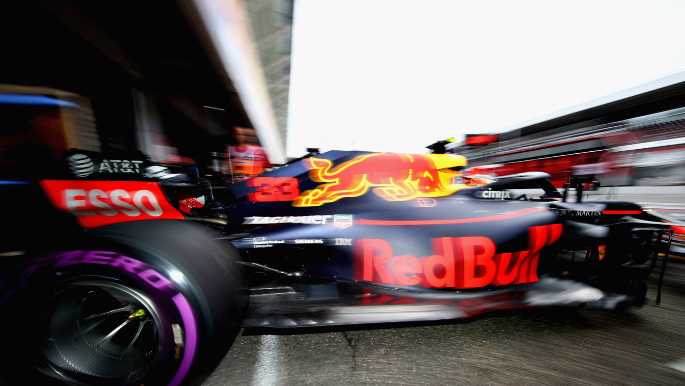 A Forma-1-es Német Nagydíj szombati napja, Max Verstappen, Red Bull Racing 