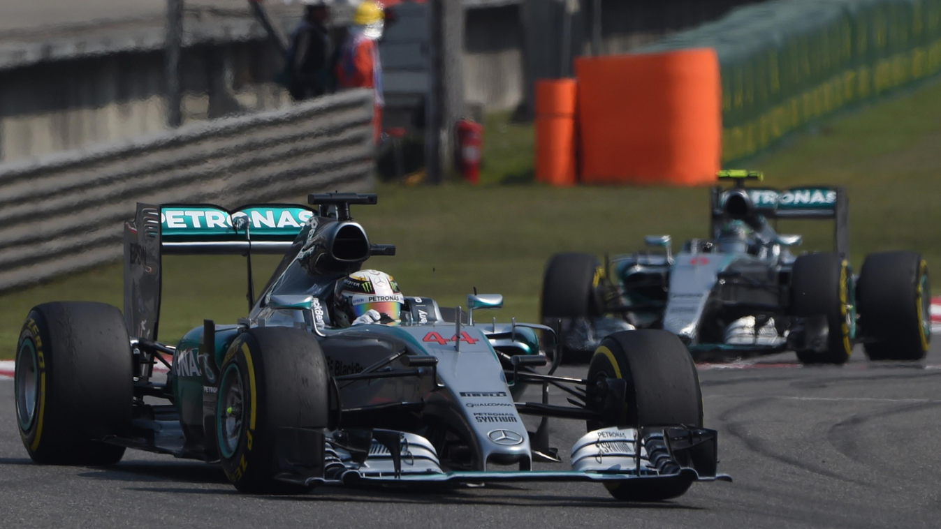 Forma-1, Lewis Hamilton, Nico Rosberg, Mercedes, Kínai Nagydíj 