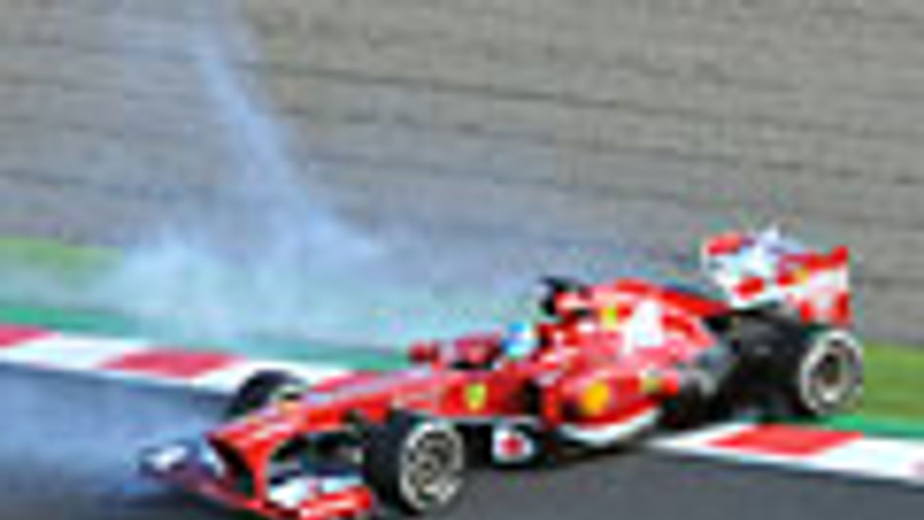 Forma-1, Japán Nagydíj, Fernando Alonso, Ferrari, megpördülés