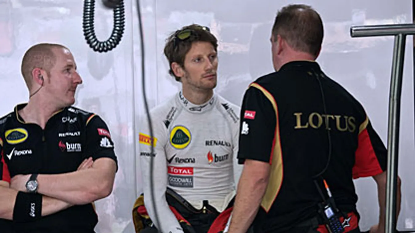 Forma-1, Romain Grosjean, Lotus
