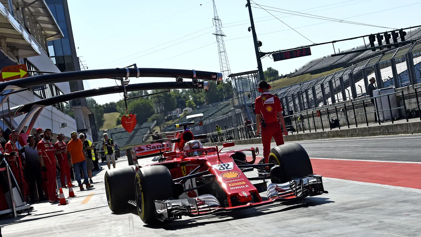 Forma-1, Charles Leclerc, Scuderia Ferrari, Hungaroring teszt 