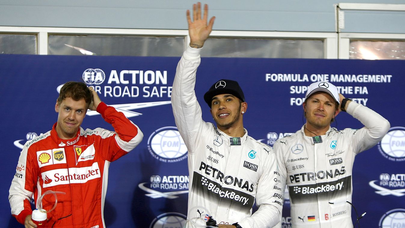 Forma-1, Sebastian Vettel, Lewis Hamilton, Nico Rosberg, Bahreini Nagydíj 