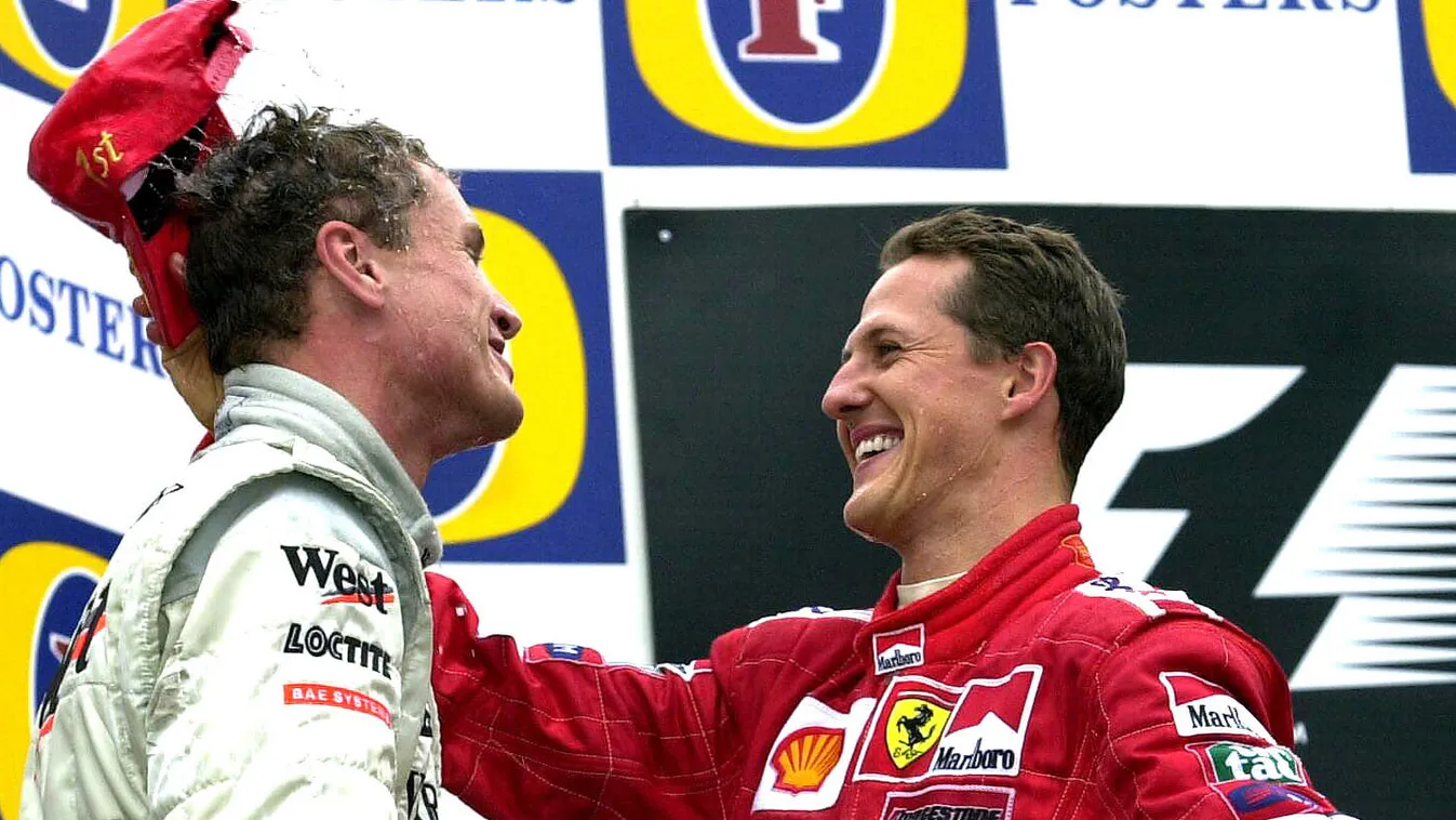 Forma-1, David Coulthard, Michael Schumacher, 2001, Belga Nagydíj 