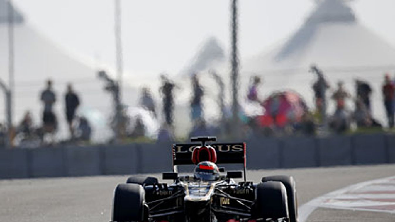 Forma-1, Kimi Räikkönen, Lotus, Abu-Dzabi Nagydíj