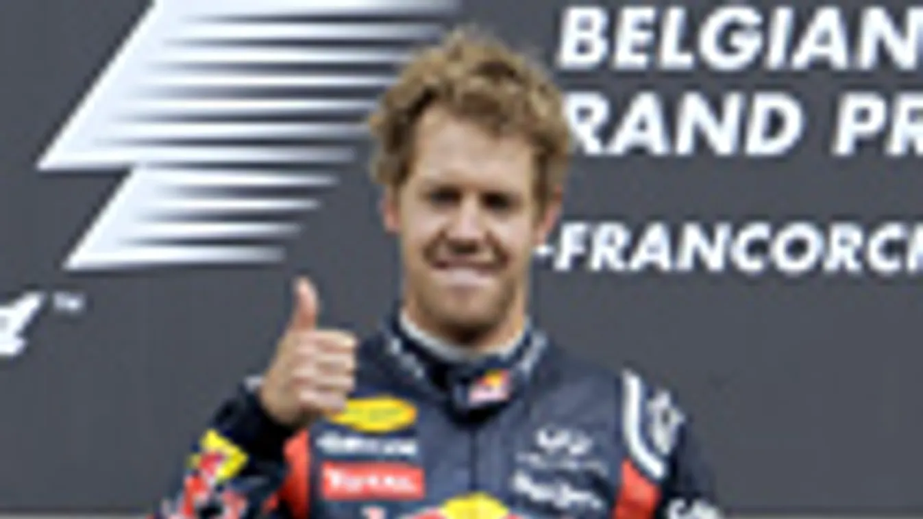 Sebastian Vettel nyerte a Belga Nagydíjat