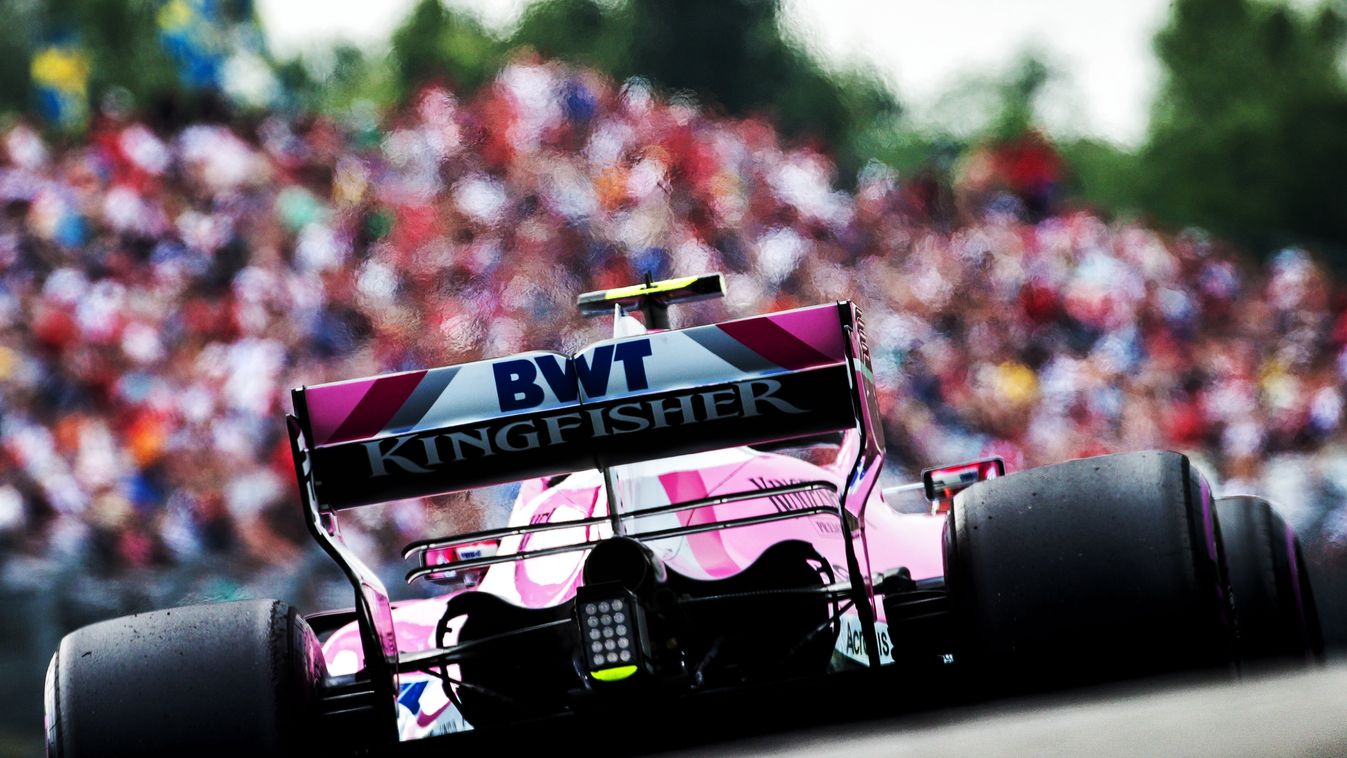 A Forma-1-es Magyar Nagydíj pénteki napja, Esteban Ocon, Force India 