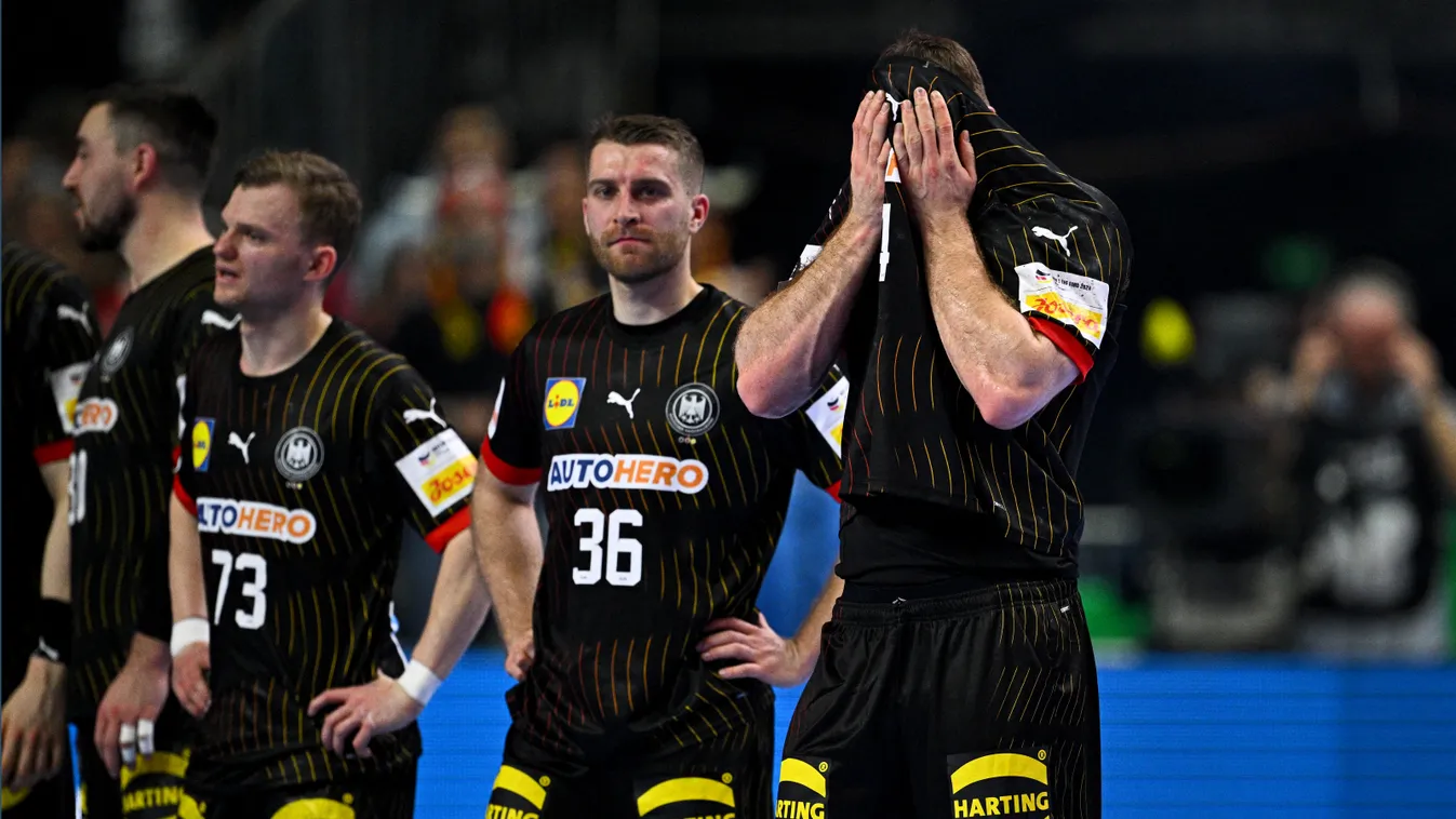 Germany - Croatia Sports EM European Handball Championship Horizontal HANDBALL 