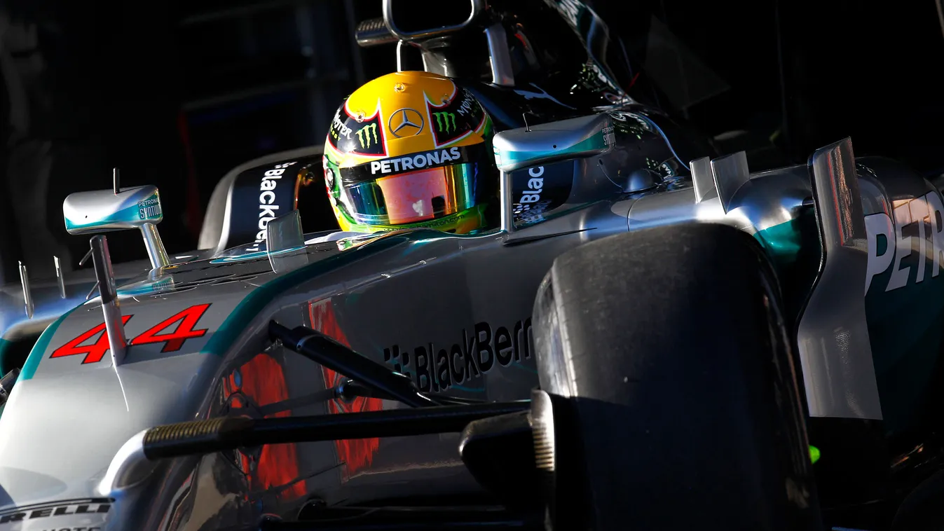 Forma-1, Lewis Hamilton, Mercedes, teszt 