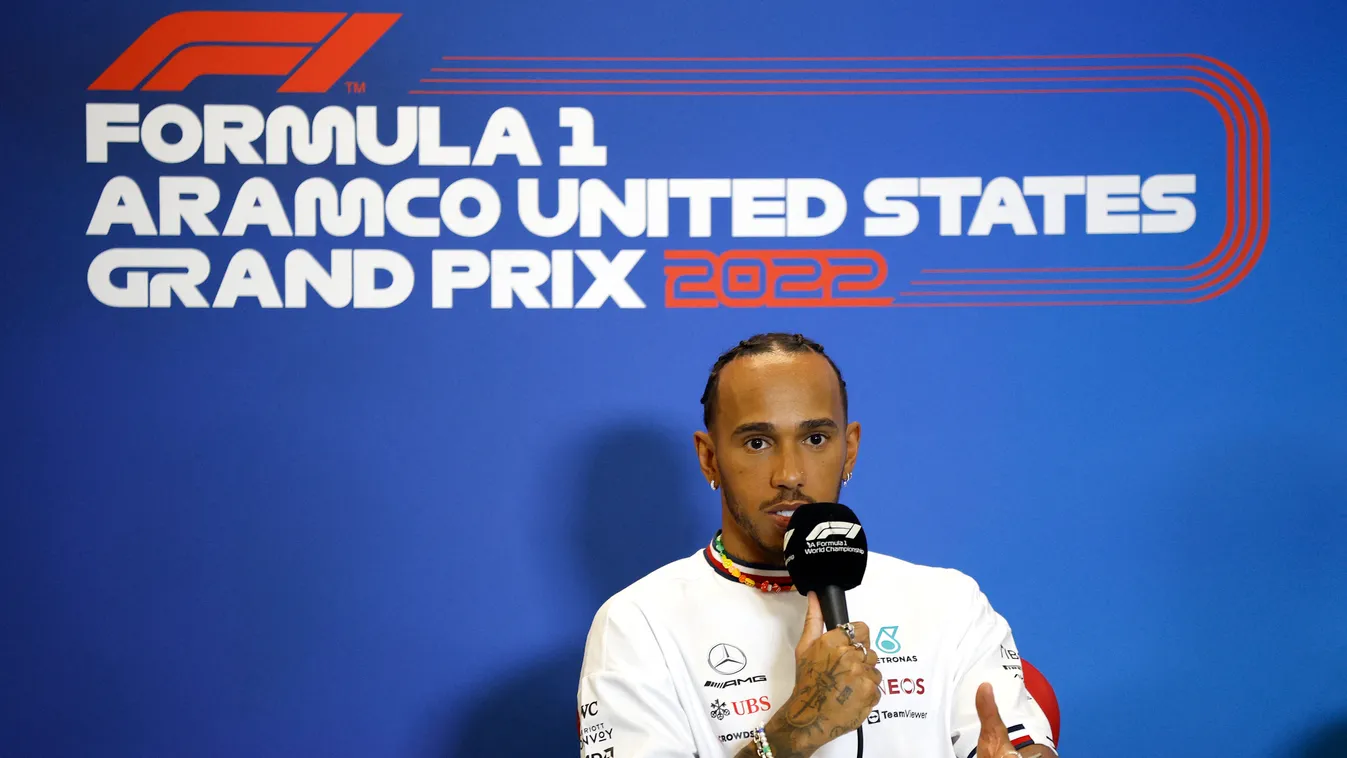 Forma-1, Lewis Hamilton, USA Nagydíj 2022, csütörtök 