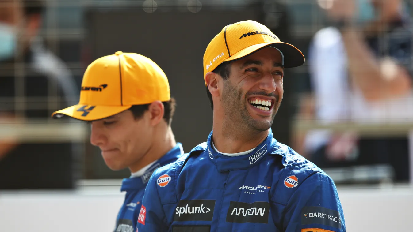 Forma-1, Daniel Ricciardo, Lando Norris, McLaren, Bahrein teszt 1. nap 