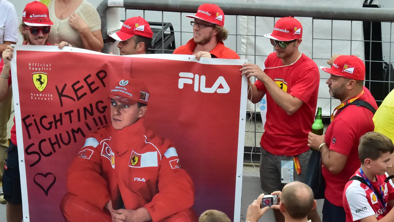 Forma-1, Schumacher, Keep Fighting, Olasz Nagydíj, 2014 