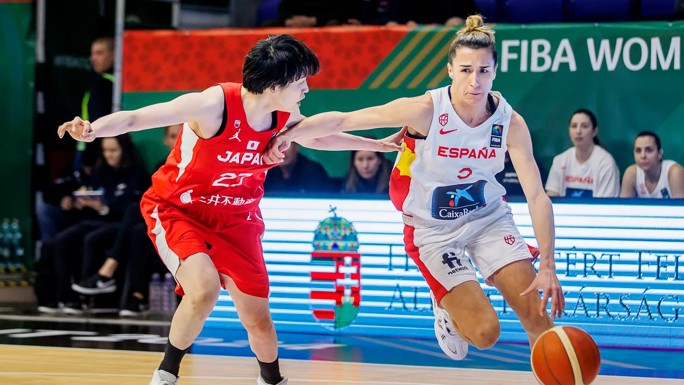 Spanyolország - Japán, női kosárlabda olimpiai selejtezőtorna, Novomatic Aréna, Sopron, 2024.02.08. 
