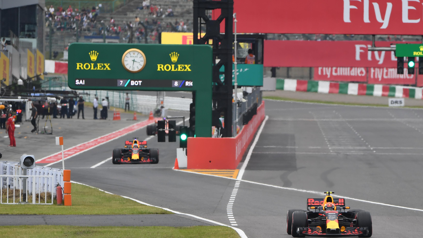 Forma-1, Japán Nagydíj, Max Verstappen, Daniel Ricciardo, Red Bull 