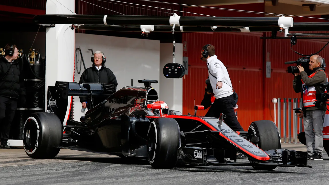 Forma-1, Jenson Button, McLaren, teszt 