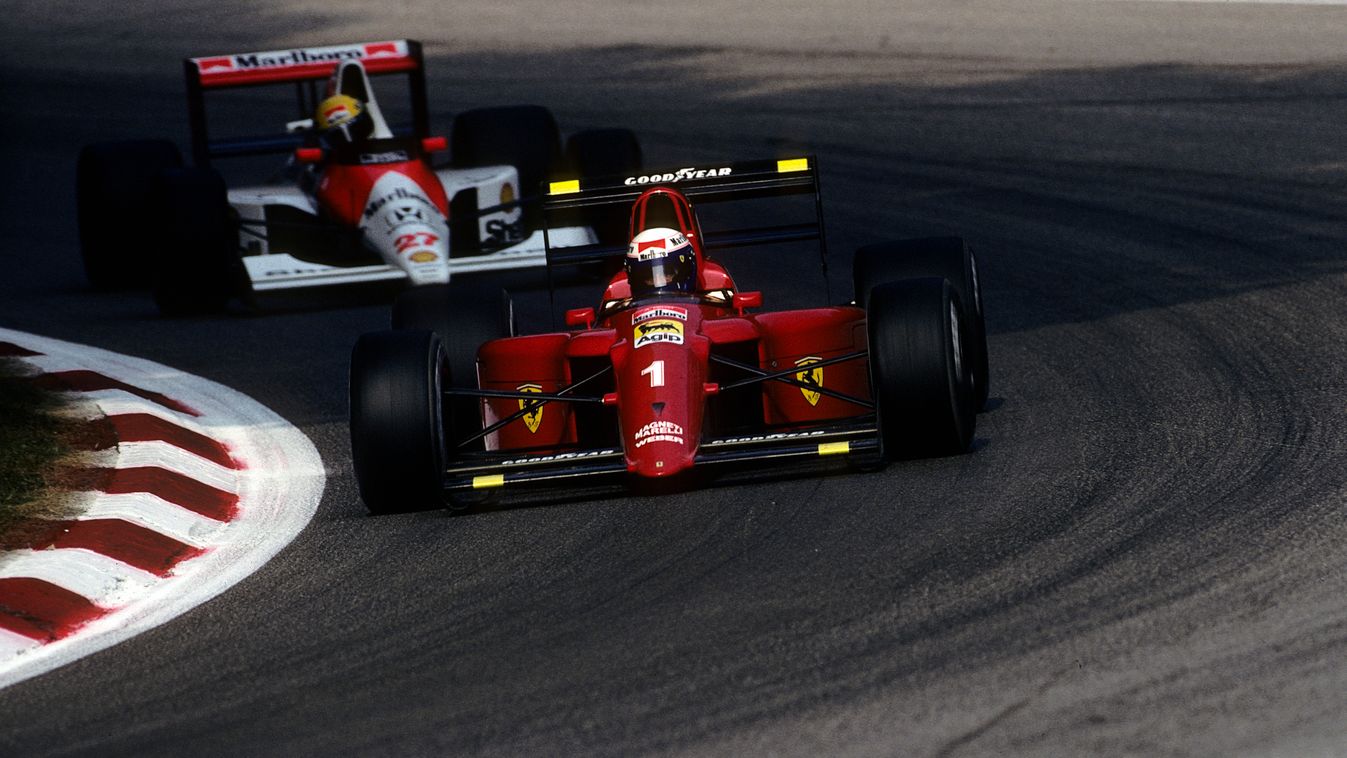 Forma-1, Alain Prost, Ayrton Senna, Ferrari, McLaren, 1990 Olasz Nagydíj 