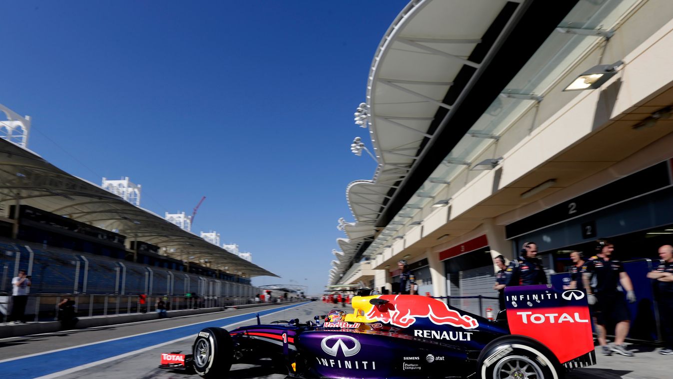 Forma-1, sebastian Vettel, Red Bull, teszt 