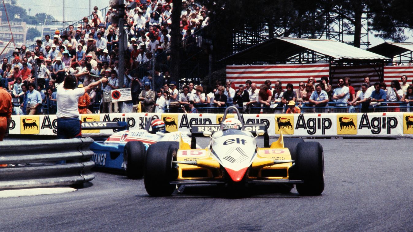 Forma-1, Monacói Nagydíj 1982, Alain Prost, Renault 