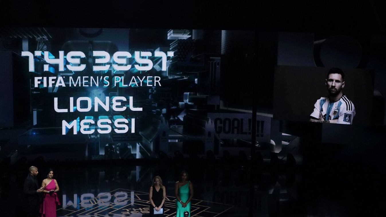 FIFA, díjátadó, gála, foci, Lionel Messi 