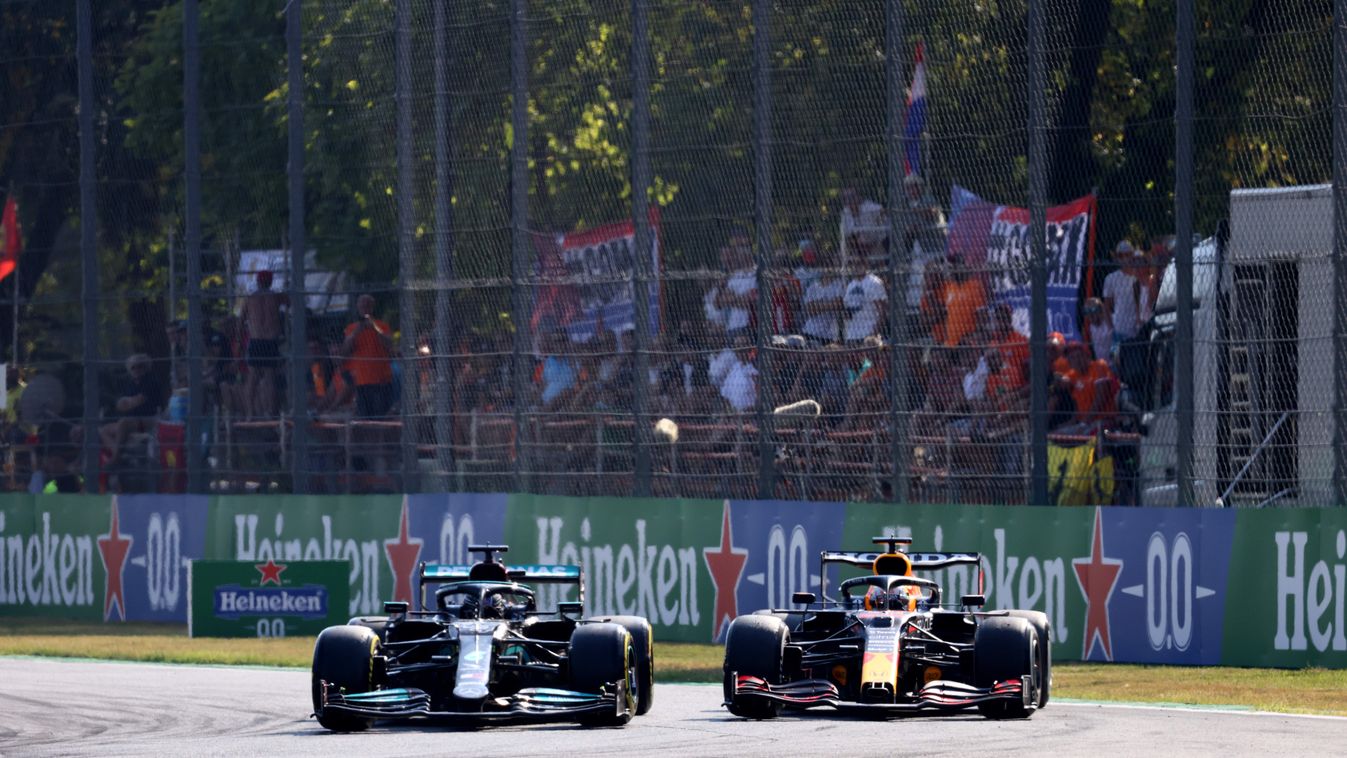 Forma-1, Olasz Nagydíj, Max Verstappen, Red Bull, Lewis Hamilton, Mercedes 