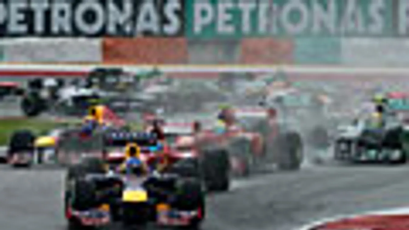 Forma-1, Malajziai Nagydíj, rajt, Sebastian Vettel