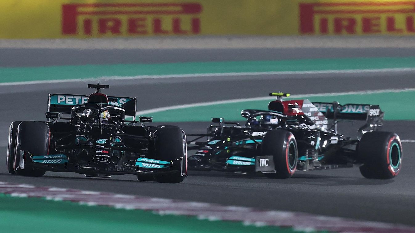 Forma-1, Lewis Hamilton, Valtteri Bottas, Mercedes, Katari Nagydíj 