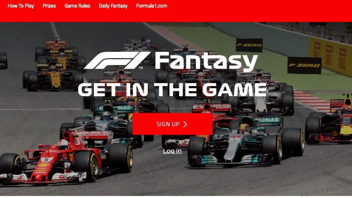 Forma-1, Fantasy Game, F1-es játék 