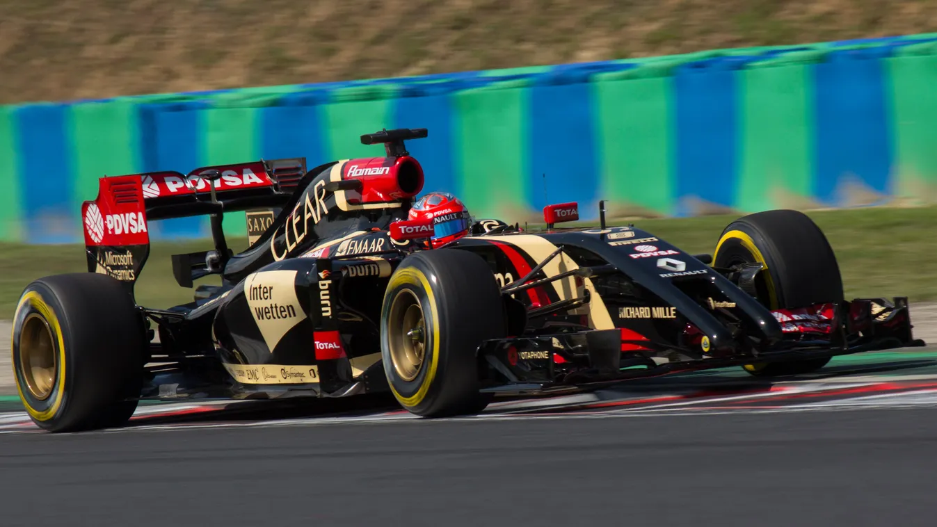 Forma-1, Romain Grosjean, Lotus, Magyar Nagydíj 
