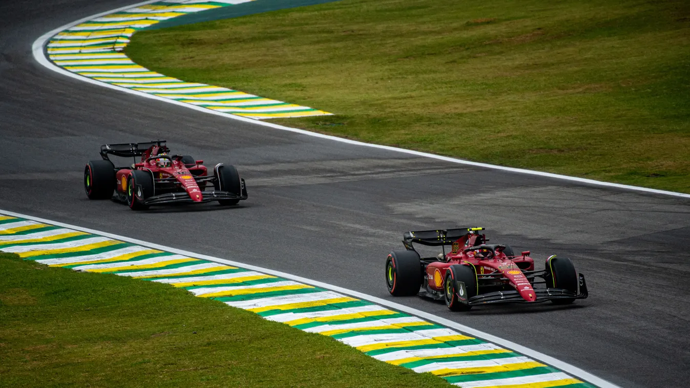 Forma-1, Sao Pauló-i Nagydíj, Charles Leclerc, Carlos Sainz, Ferrari 