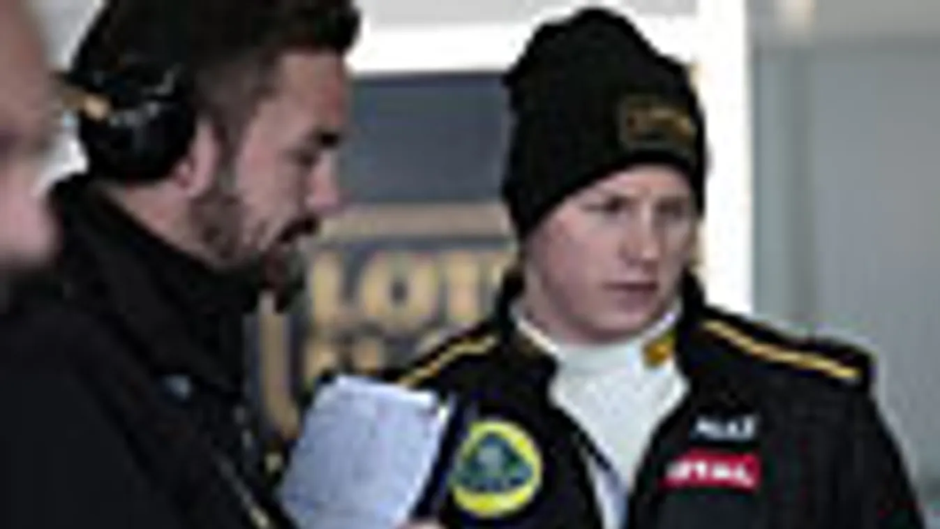 Forma-1, Kimi Räikkönen, Lotus, teszt