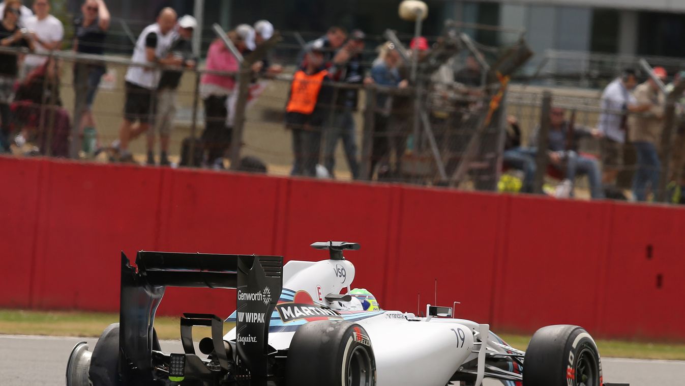 Forma-1, Felipe Massa, Williams, Brit Nagydíj, balesete 