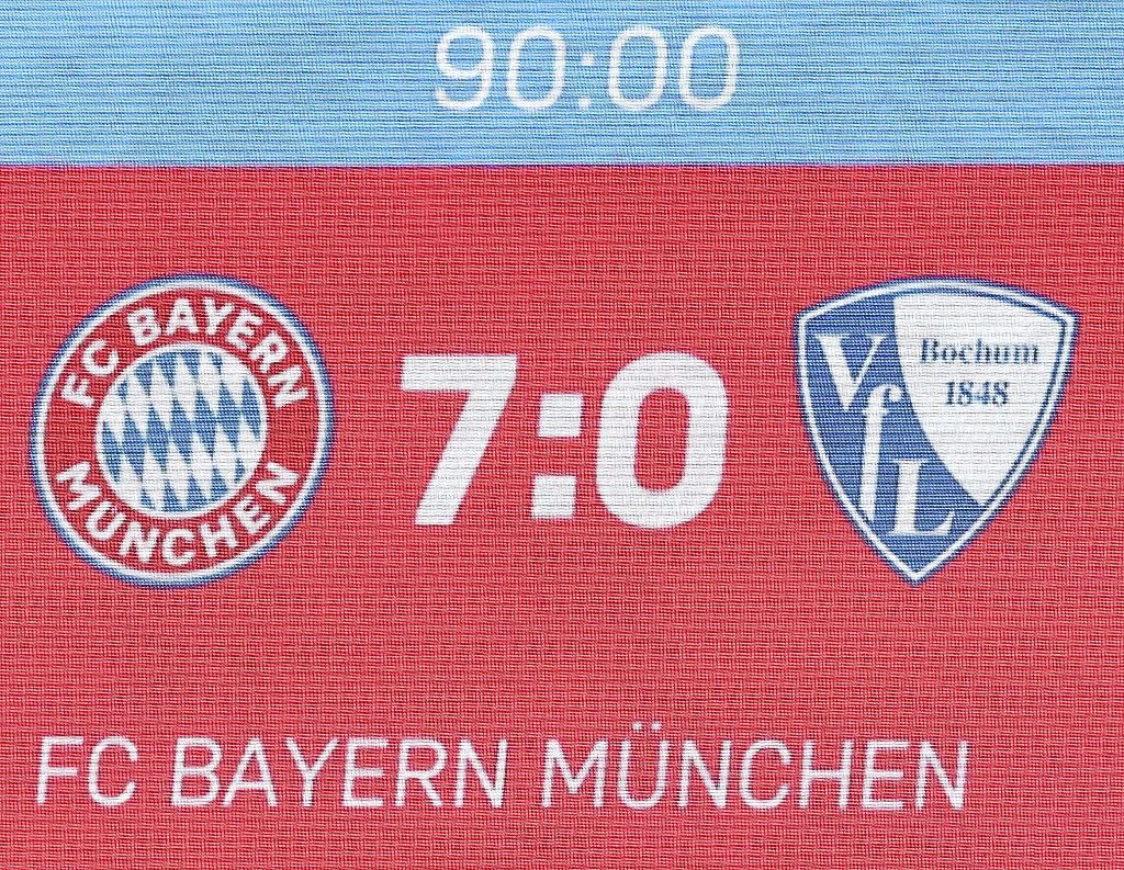 firo: 09/23/2023, football, soccer, 1st Bundesliga, season 2023/2024, 5th matchday, FC Bayern Munich - VfL Bochum,