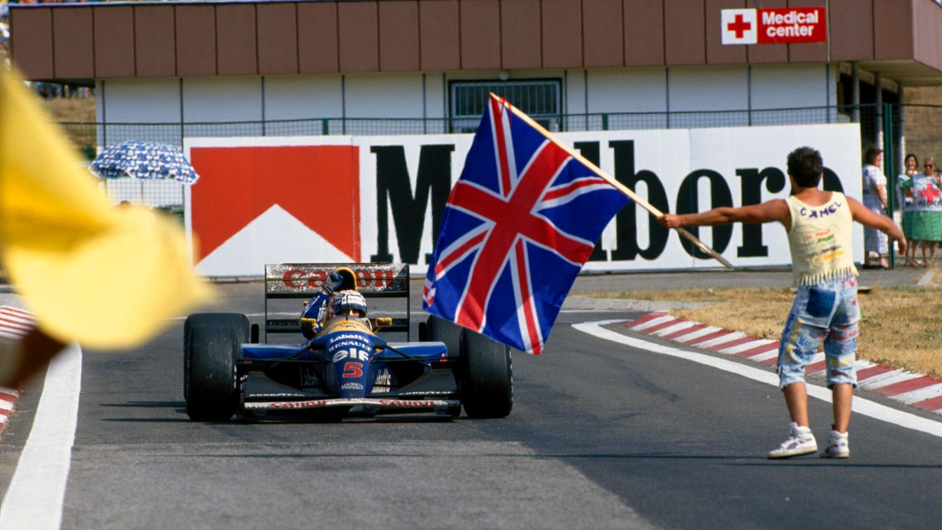 Forma-1, Nigel Mansell, Williams Renault, Hungaroring 
