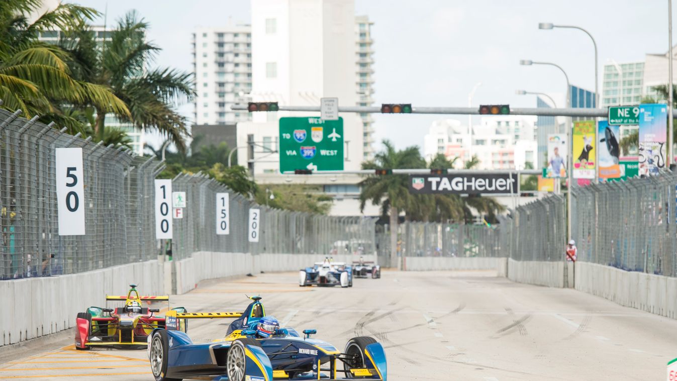 Formula E, Miami, Nicolas Prost, E.Dams Renault, 2015 