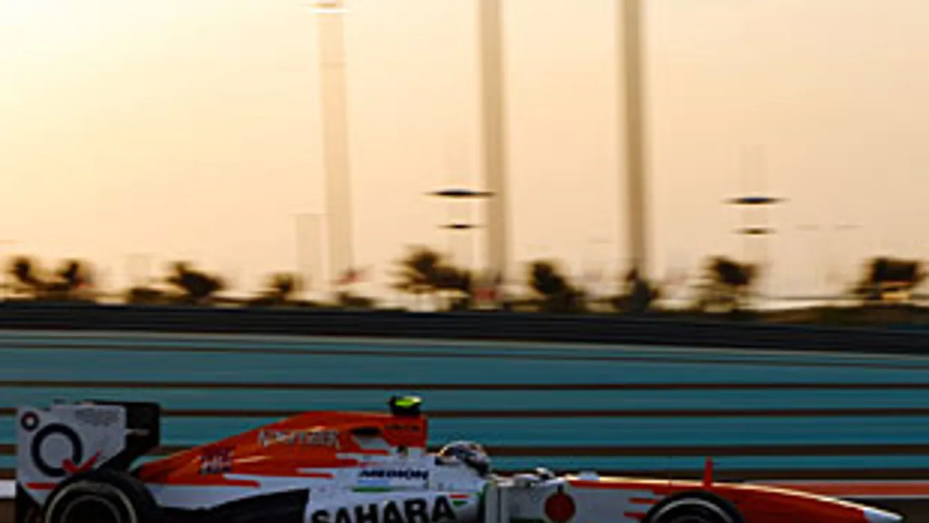 Forma-1, Adrian Sutil, Force India, Abu-Dzabi Nagydíj