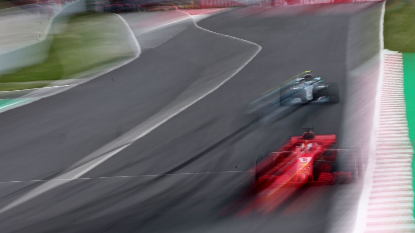 Forma-1, Spanyol Nagydíj, Sebastian Vettel, Scuderia Ferrari, Valtteri Bottas, Mercedes-AMG Petronas 