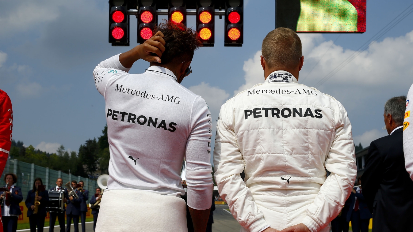 Forma-1, Lewis Hamilton, Mercedes-AMG Petronas, Valtteri Bottas, Belga Nagydíj 
