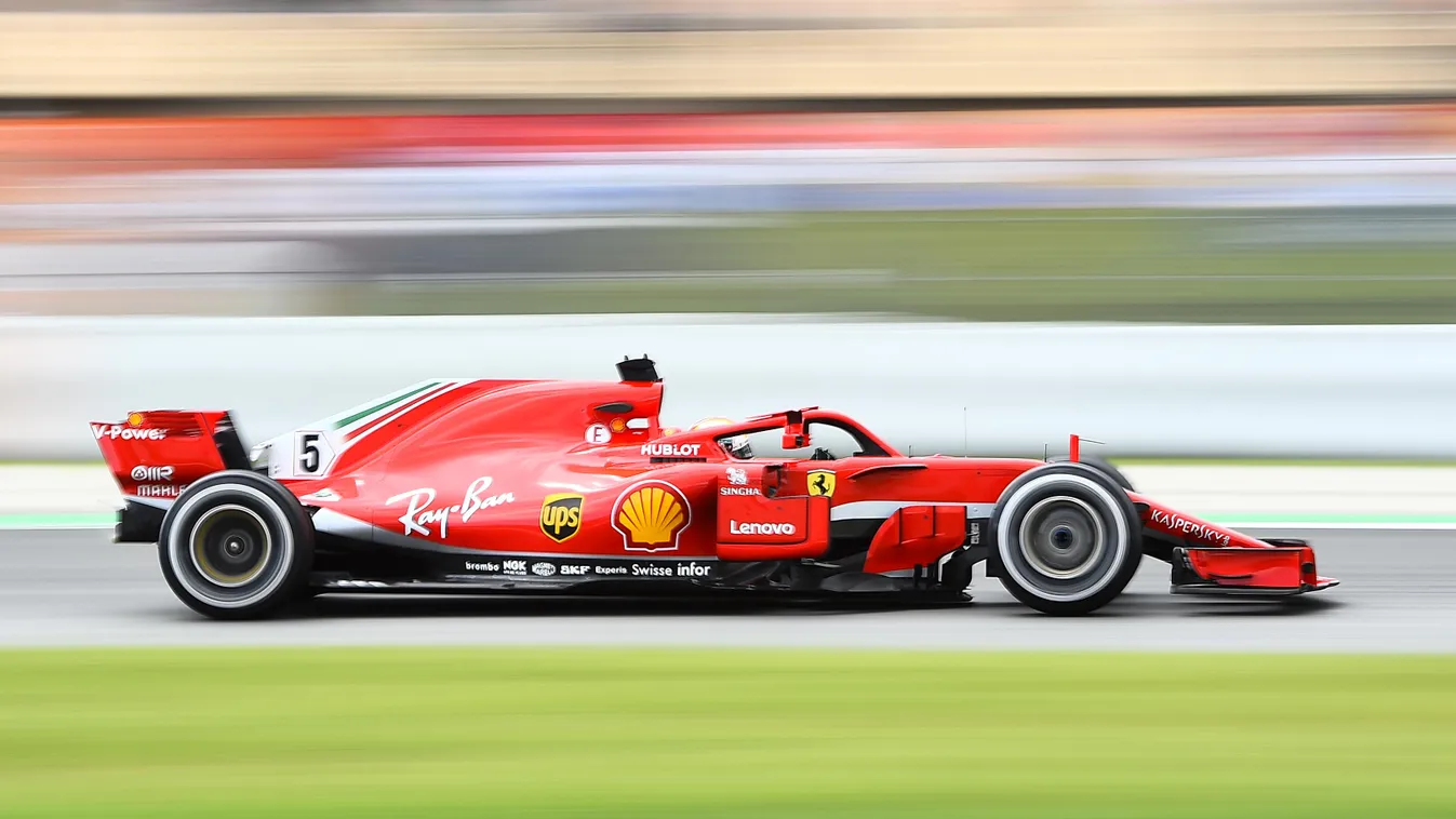 A Forma-1-es Spanyol Nagydíj, Sebastian Vettel, Scuderia Ferrari 
