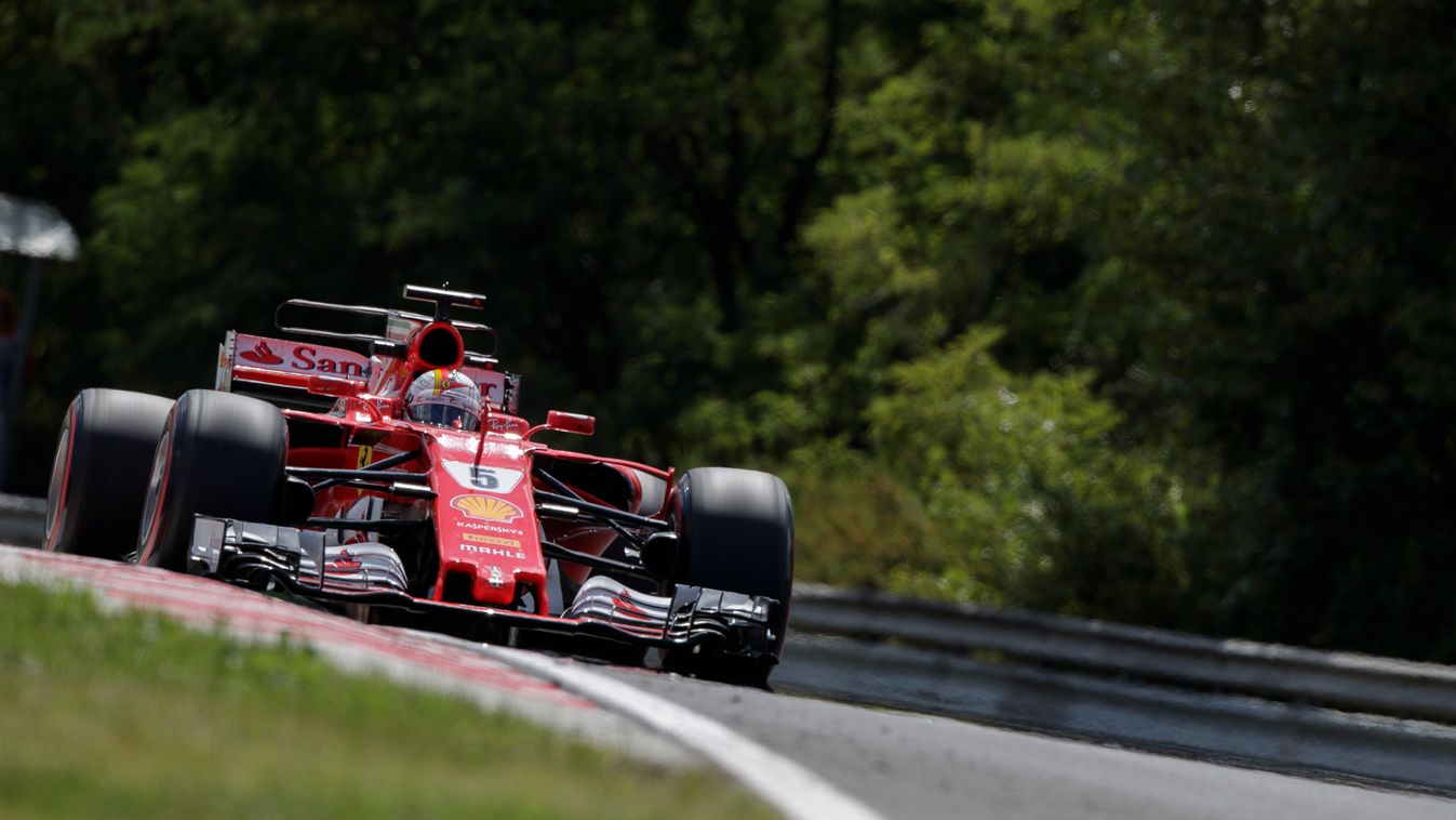 Forma-1, Magyar Nagydíj, Sebastian Vettel, Ferrari 