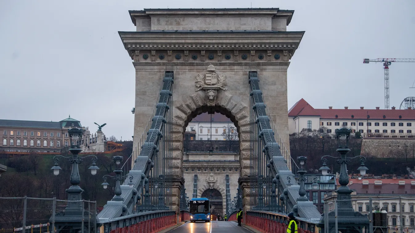 Lánchíd Budapest, 2022. december 16. 