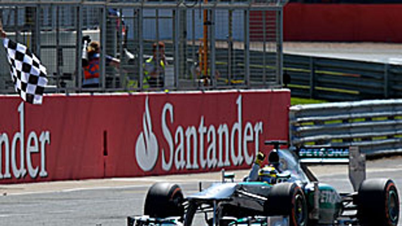 Forma-1, Brit Nagydíj, Mercedes, Nico Rosberg