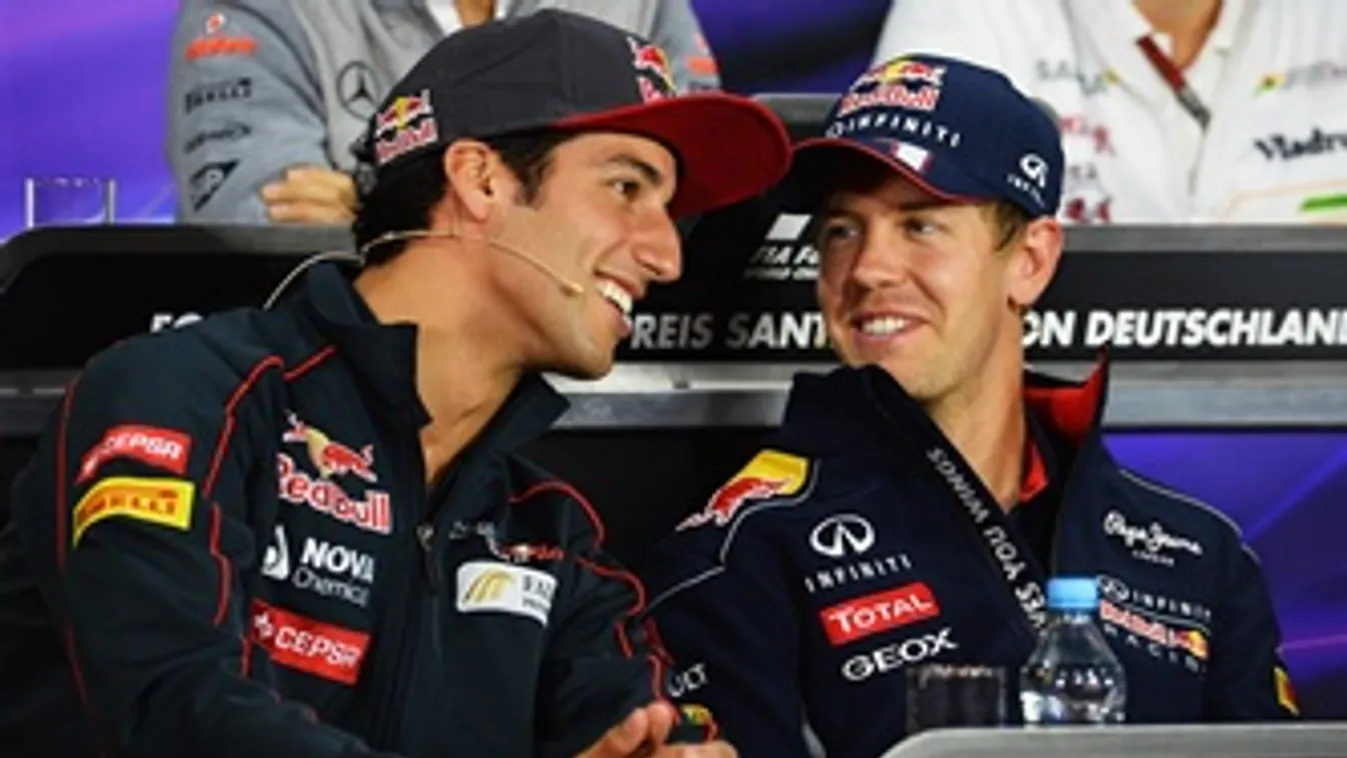 Forma-1, Daniel Ricciardo, Sebastian Vettel