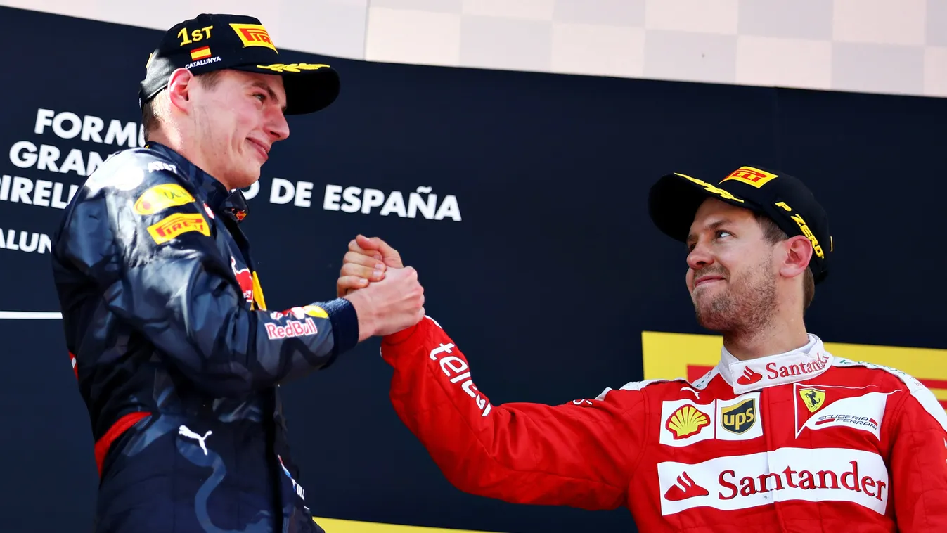 Forma-1, Max Verstappen, sebastian Vettel, Spanyol Nagydíj 