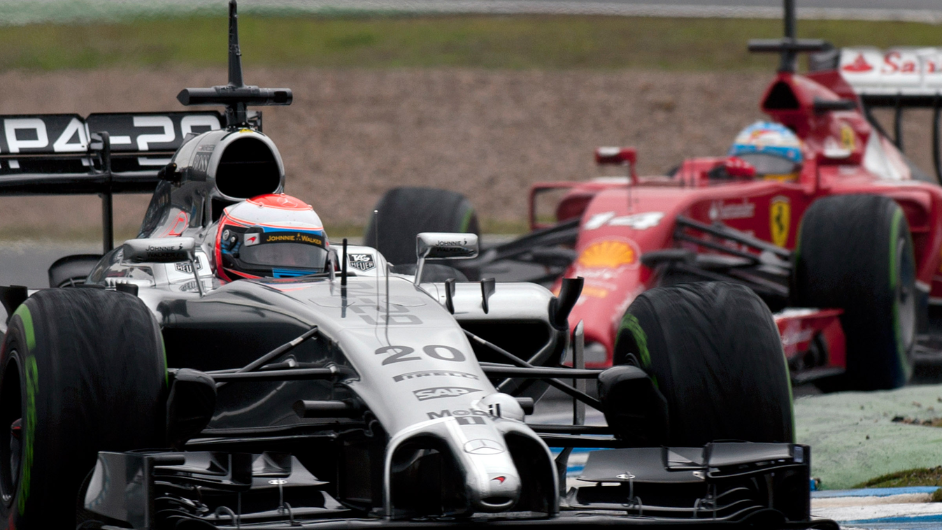 Forma-1, Kevin Magnussen, Fernando Alonso, McLaren, Ferrari, teszt 