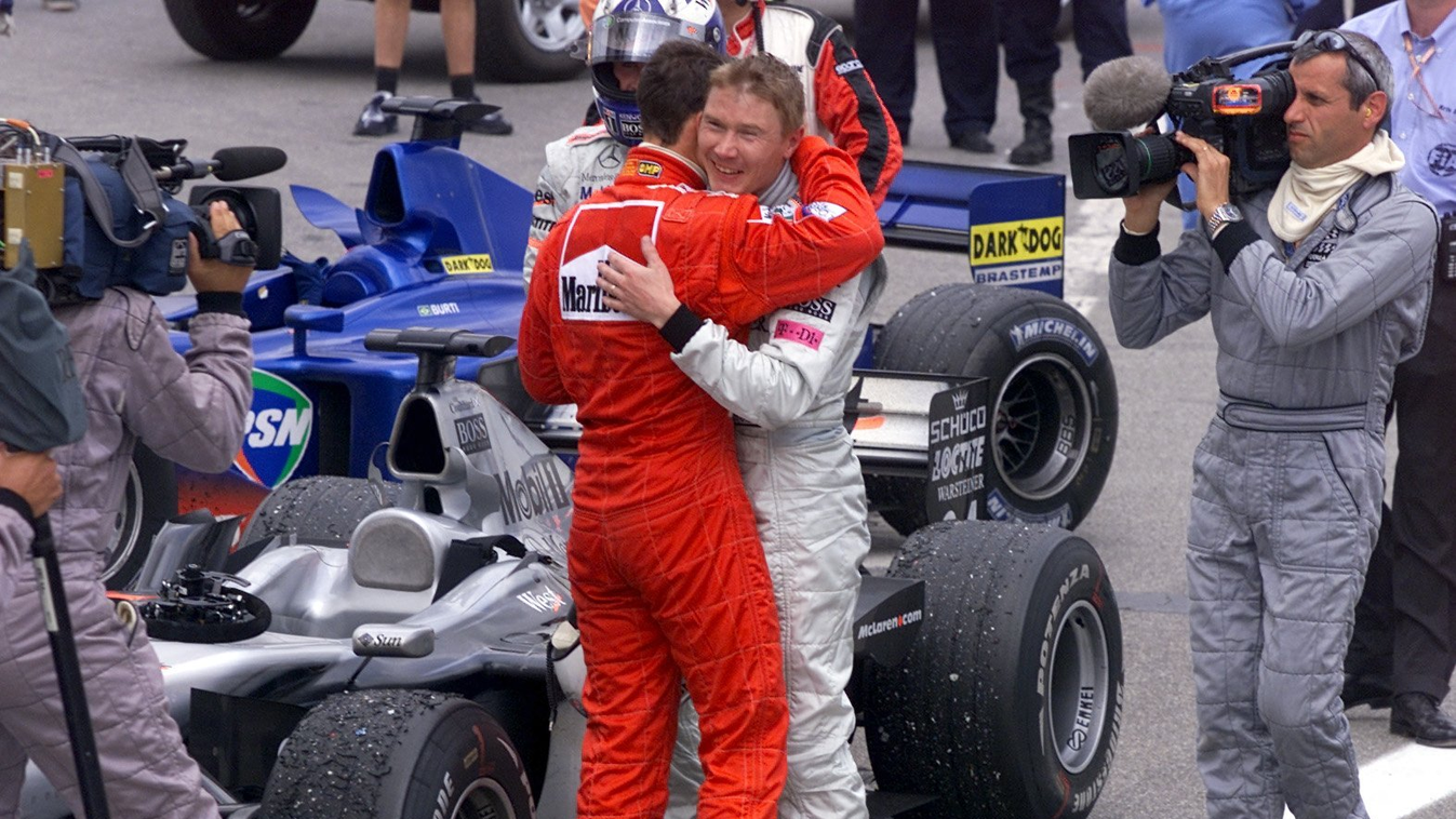 Forma-1, Michael Schumacher, Scuderia Ferrari, Mika Häkkinen, McLaren-Mercedes, Spanyol Nagydíj 2001 
